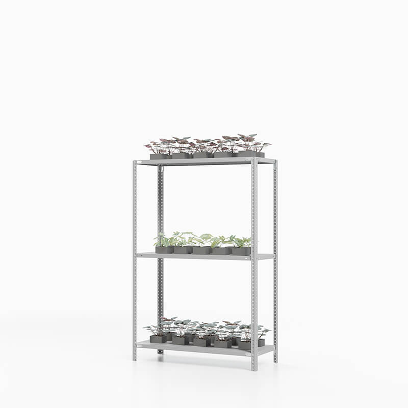 Стеллаж ТС Лайт 1000х1200х300, 3 полки перф.