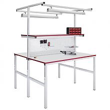 Стол промышленный металлический остров СПОх1800х900 ESD