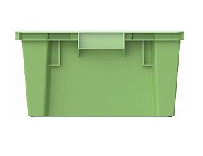 Ящик универсальный пищевой конусный сплошной 600х400х200 (12.433F.71.PE.R)