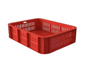 Лоток кондитерский перфорированные стенки, сплошное дно 435х335х110 (12.431e.40.РЕ R)