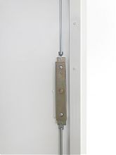 Стеллаж-шкаф СТ-600 с сетчатыми дверьми и сетчатой стенкой 3000х1900х800, 4 полки