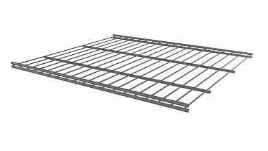 Полка сетчатая 463х406 (Серебристый)