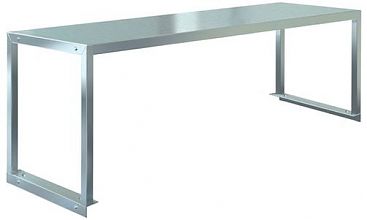 Ванна моечная односекционная сварная ВМС 600/1 (полка с отверствием под смеситель)