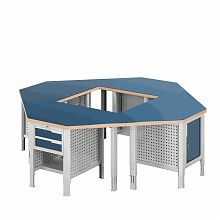 Верстак (островной) CTR U6X54.S1237.1111