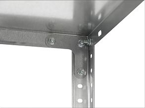 Стеллаж полочный ES 150KD/75Х30/4