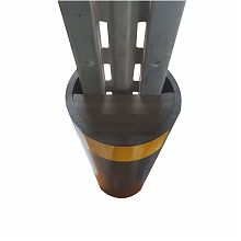 Пластиковый отбойник для стеллажа RG30M на стойку 80-101 мм, высота 300 мм