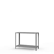 Стеллаж ТС Лайт 1000х1000х800, 2 полки