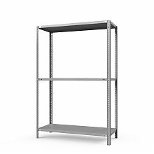 Стеллаж ТС Лайт 1500х1200х800, 3 полки