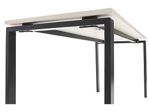 Стол NT 120X70 темный орех/серый