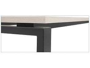 Стол NT 120X70 белое дерево/серый