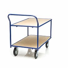 Тележка платформенная КП-2-Ф-5-8-150-И, 2-х ярусная, 500х800 мм