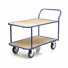 Тележка платформенная КП-2-Ф-5-8-150-И, 2-х ярусная, 500х800 мм