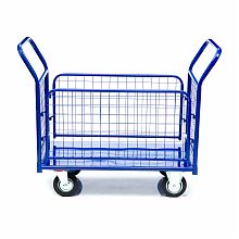 Тележка платформенная КПО-300-С-125-И , с бортами, 600х1000мм