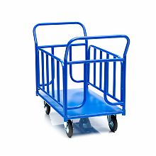 Тележка платформенная КПО-300Т-150-И , с бортами, 600х1000мм