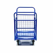 Тележка платформенная КПО-500С-160-К , с бортами, 600х1150мм