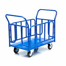 Тележка платформенная КПО-300Т-125-И , с бортами, 600х1000мм