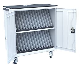 Тележка для хранения и зарядки 30 ноутбуков