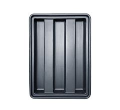 Сточный пластиковый поддон 1362х962х160 для 2 бочек