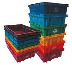 Ящик перфорированный 600x400x152 (зеленый)