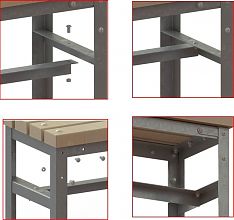 Скамья гардеробная 1200