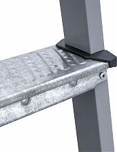 Стремянка стальная двухсторонняя NV1160.4