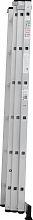 Лестница алюминиевая трехсекционная NV1230.6
