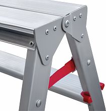 Профессиональная двухсторонняя алюминиевая стремянка NV3120.5
