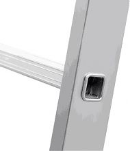 Лестница-трансформер алюминиевая, ширина 400 мм NV1322.4.5