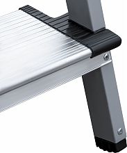 Стремянка стальная с алюминиевыми ступенями 130 мм NV1137.10