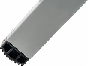 Стремянка двухсторонняя стальная с алюминиевыми ступенями NV1140.2