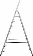 Стремянка алюминиевая со ступенями 130 мм NV1117.7