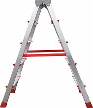 Профессиональная двухсторонняя алюминиевая стремянка NV3120.5