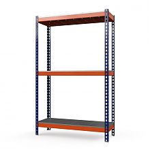 Стеллаж металлический Профи-Т 2000x1540x1005 мм. Ярусы: оцинк. мет. перф. усил. 3 шт.