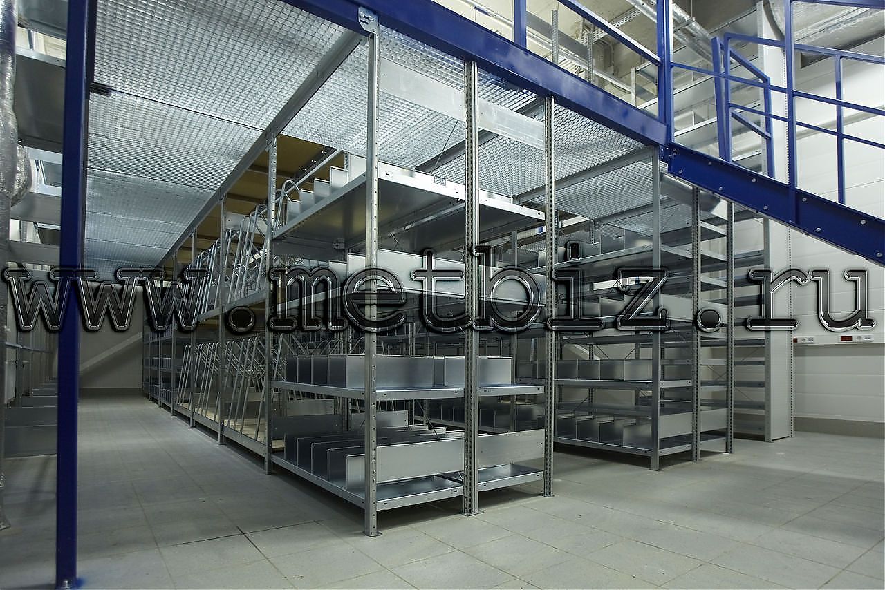 Мезонин МЕТА для автодилера