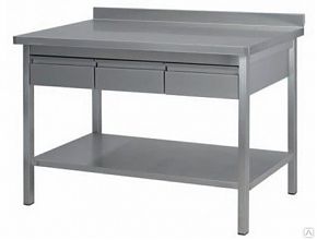 Ванна котломоечная односекционная ВК 1550x800x860 Нержавеющий каркас