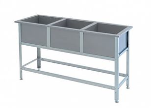 Стол производственный с выдвижными ящиками СПОЯ 1000x800x860