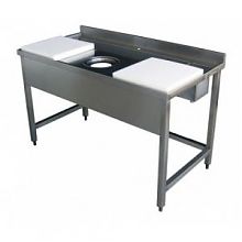 Ванна моечная двухсекционная сварная ВМС 1000x600x860