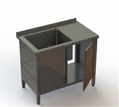 Полка настольная для столов 900x300x600