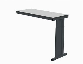 Стол угловой 1200х500 мм 41.Уу (RAL7035)