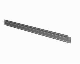 Рельс алюминиевая 1800 мм для крепления лотков (RAL7035)