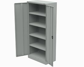 Шкаф для документов 1850x820x450 мм (RAL7035)