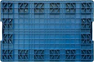 Ящик п/п 6415 R-KLT 594х396х147,5 синий