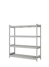 Стеллаж СТ-023 полочный 2000x1800x600 4 яруса окрашен