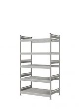 Стеллаж СТ-023 полочный 2200x1200x800 5 яруса цинк