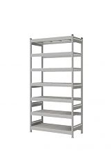 Стеллаж СТ-023 полочный 2500x1200x600 7 яруса цинк