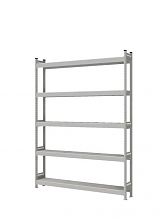 Стеллаж СТ-023 полочный 2500x1800x300 5 яруса цинк