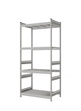 Стеллаж СТ-023 полочный 3000x1200x800 4 яруса окрашен