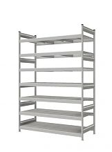 Стеллаж СТ-023 полочный 2700x1800x800 7 яруса цинк