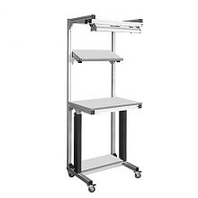 Стойка подкатная компьютерная СПК-КП ESD