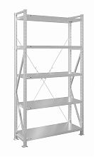 Стеллаж MS U 300x150x60/5 (Нагрузка на полку 150, сплошная)